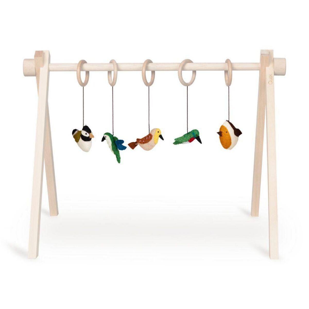 Baby gym speelgoed - Activity Toy Set (5 PCS) - Wolvilt - Quax