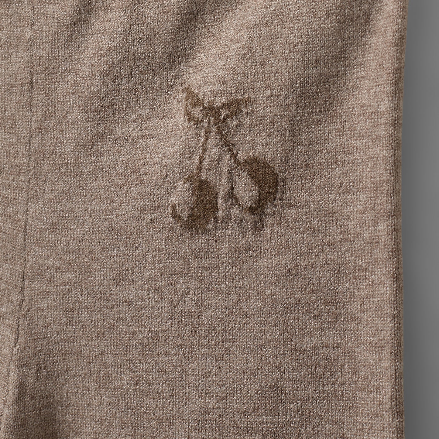 Feingestrickte Hose Lova - Braun meliert - Sofie Schnoor