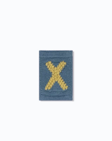 Gebreide letter vlaggetjes N-Z - Knitted Letters - Blauwe tinten - SmallStuff - productfoto - afbeelding 11