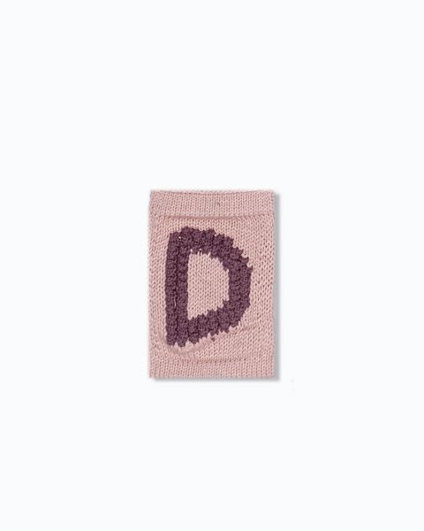 Gebreide letter vlaggetjes A-M - Knitted Letters - Roze tinten - SmallStuff - productfoto - afbeelding 4