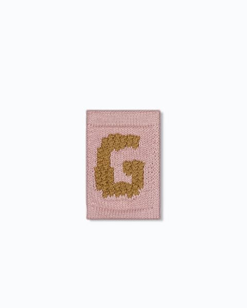 Gebreide letter vlaggetjes A-M - Knitted Letters - Roze tinten - SmallStuff - verpakking - afbeelding 7