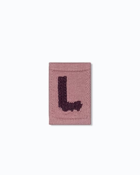 Gebreide letter vlaggetjes A-M - Knitted Letters - Roze tinten - SmallStuff - productfoto - afbeelding 12