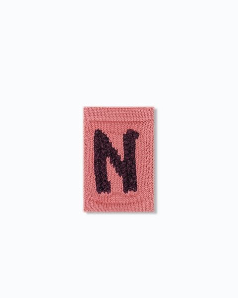 Gebreide letter vlaggetjes N-Z - Knitted Letters - Roze tinten - SmallStuf - SmallStuff - productfoto - afbeelding 2