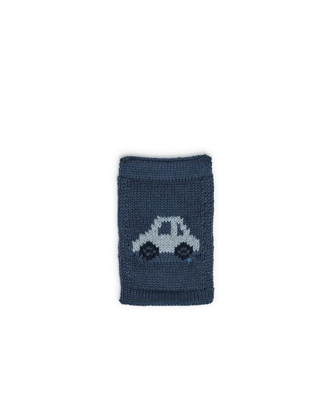 Gebreide figuur vlaggetjes - Knitted Symbols - Blauw tinten - SmallStuff - productfoto