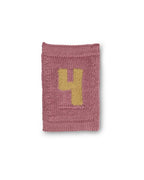 Gebreide nummer vlaggetjes - Knitted Numbers - Roze tinten - SmallStuff - productfoto - afbeelding 4