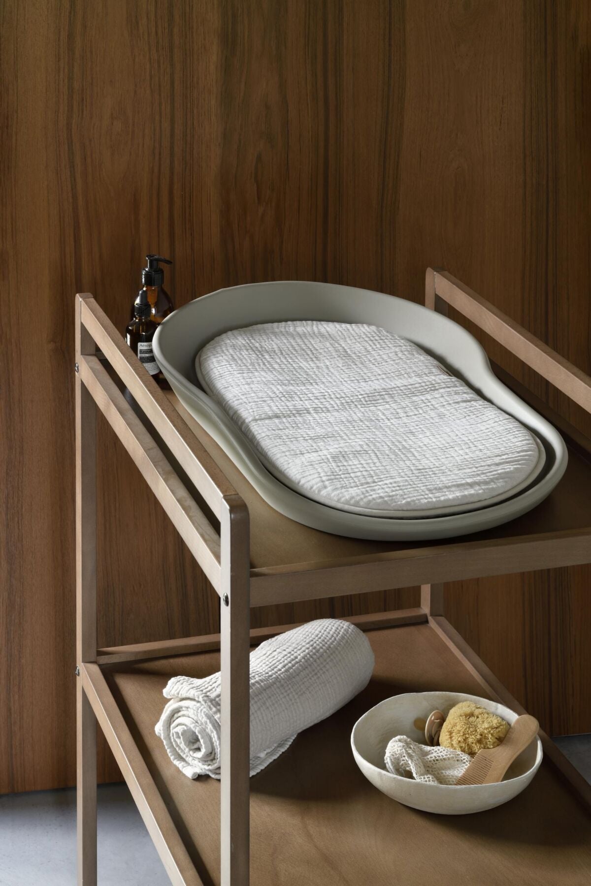Mamee Inlegkussen - Natural Collection - Clay - Katoen/Muslin - Quax - productfoto - afbeelding 2