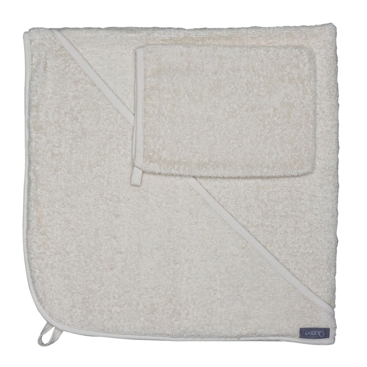 Badcape en Washandje - Badstof - Quax - productfoto - afbeelding 8