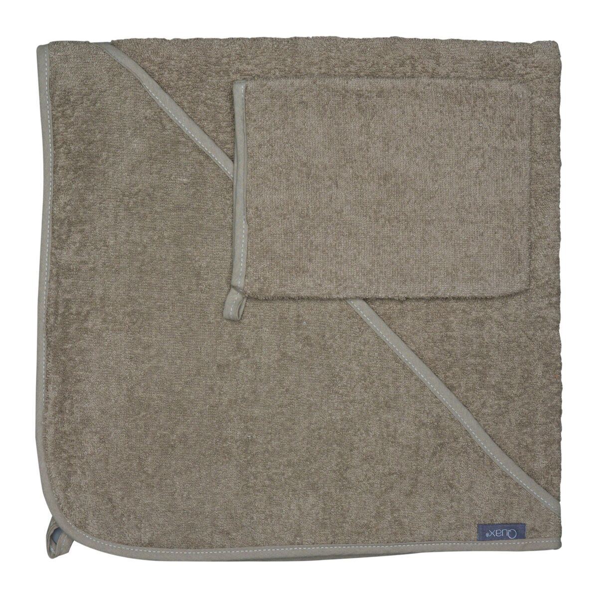 Badcape en Washandje - Badstof - Quax - verpakking - afbeelding 5