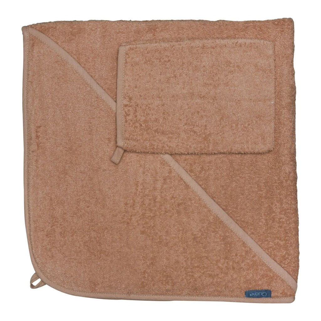 Badcape en Washandje - Badstof - Quax - productfoto - afbeelding 7