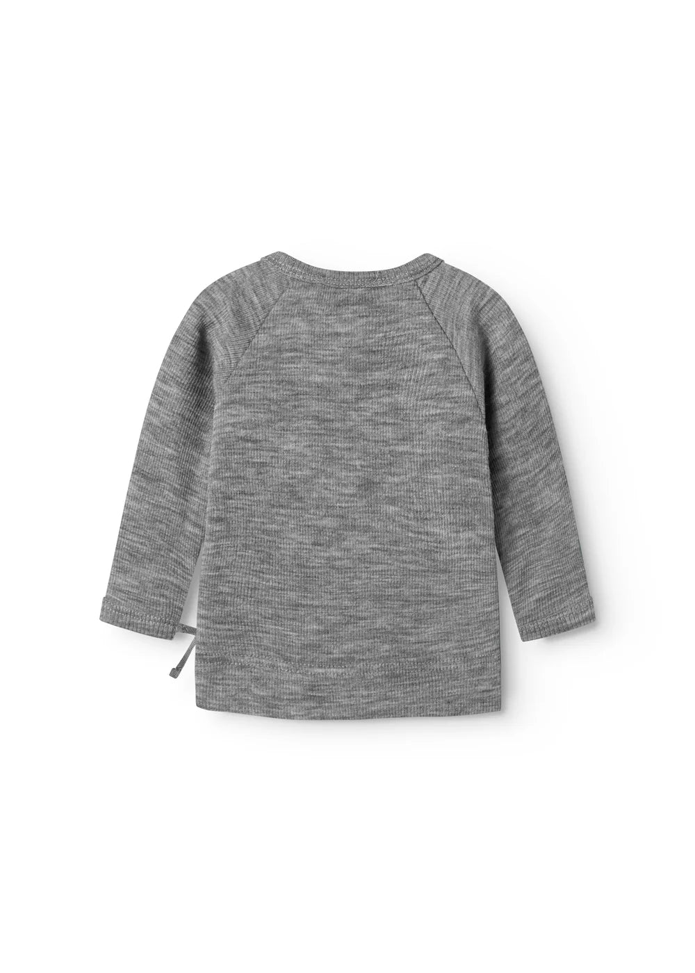 Overslag vestje - Tut Wrap LS Wool Rib - 100% merinowol - MarMar Copenhagen