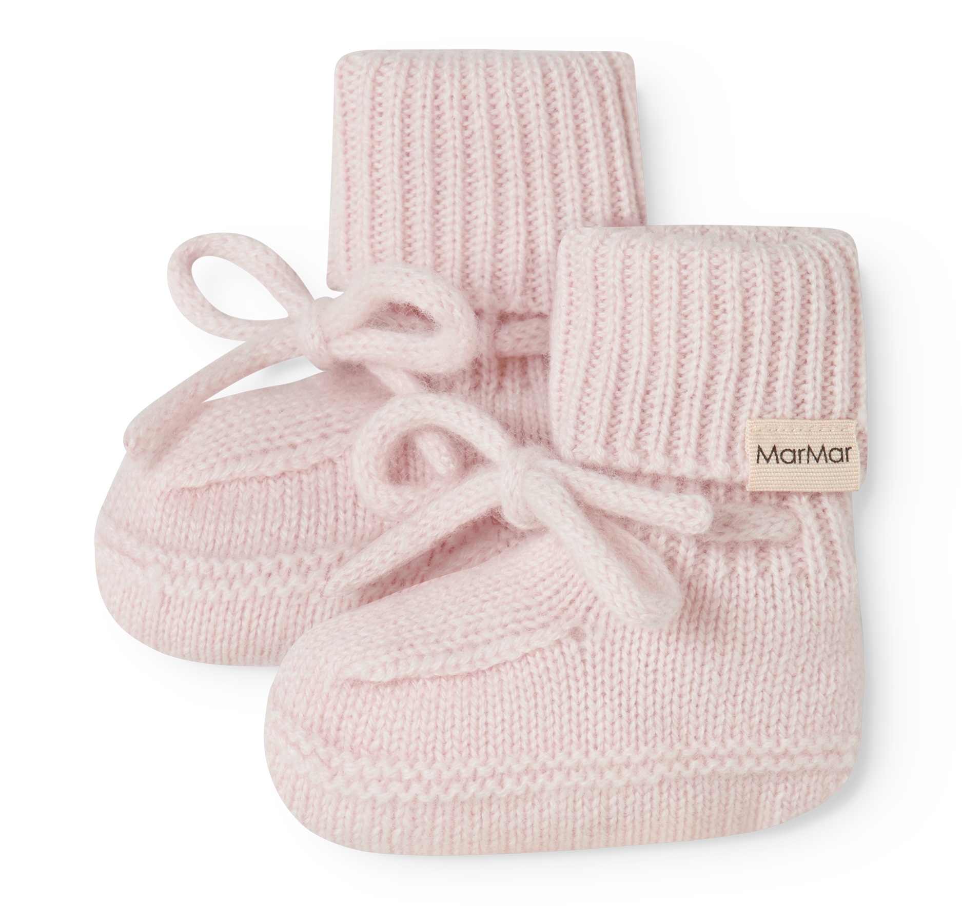 Cashmere slofjes – Abooties – Rosa Melange – 100% cashmere – MarMar Copenhagen