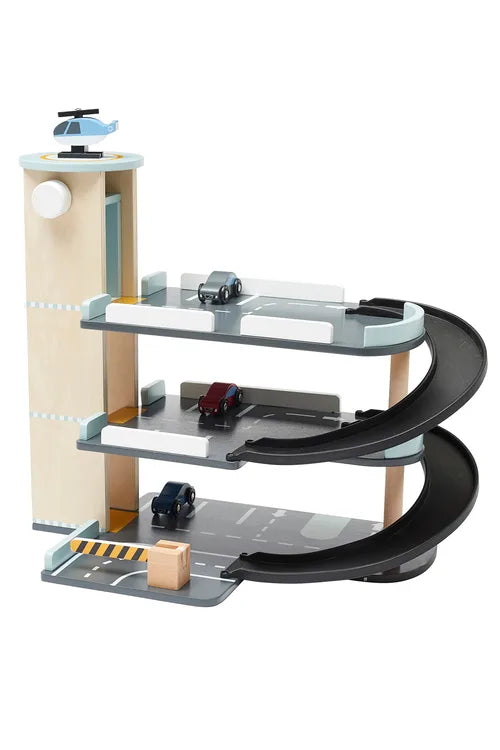 Wooden car garage - FSC certified wood - +3 years - Kid's Concept 