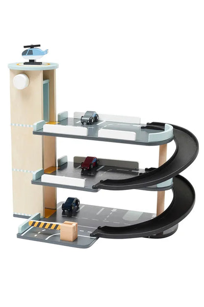 Wooden car garage - FSC certified wood - +3 years - Kid's Concept 