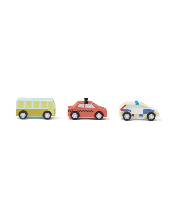 Pull Back Cars - 3-delige Set - Auto's - Kid's Concept - productfoto - afbeelding 4