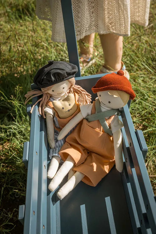 Weiche Mädchenpuppe - Puppe Ingrid - Baumwolle - Kid's Concept