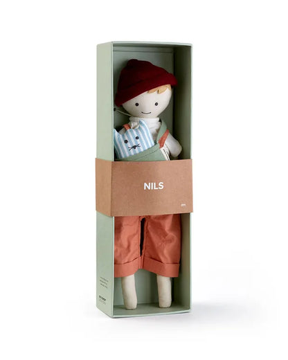 Soft boy doll - Doll Nils - Cotton - Kid's Concept