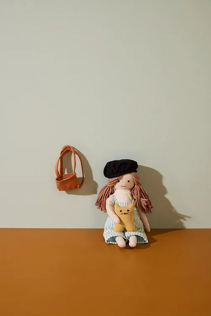 Weiche Mädchenpuppe - Puppe Ingrid - Baumwolle - Kid's Concept