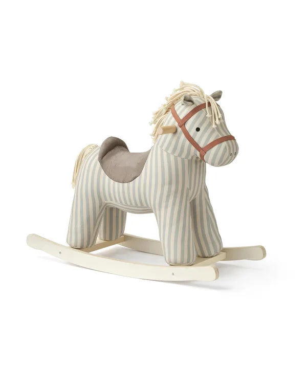 Hobbelpaard Sam Aiden - Rocking Horse - Groen/Wit - Kid's Concept - productfoto - afbeelding 3
