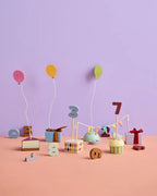 Verjaardagstafeldecoratie met cijfers - FSC-gecertificeerd hout - Kid's Concept - productfoto