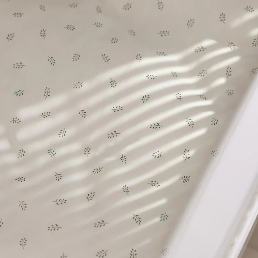 Dekbedovertrek Baby - 100x70 & 40x45 - Biologisch Katoen - Sephora Leaves - HUSKS - productfoto - afbeelding 5