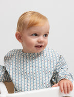 Lätzchen mit langen Ärmeln – Apron LS – Baumwolle – Floral Stripe – MarMar Copenhagen