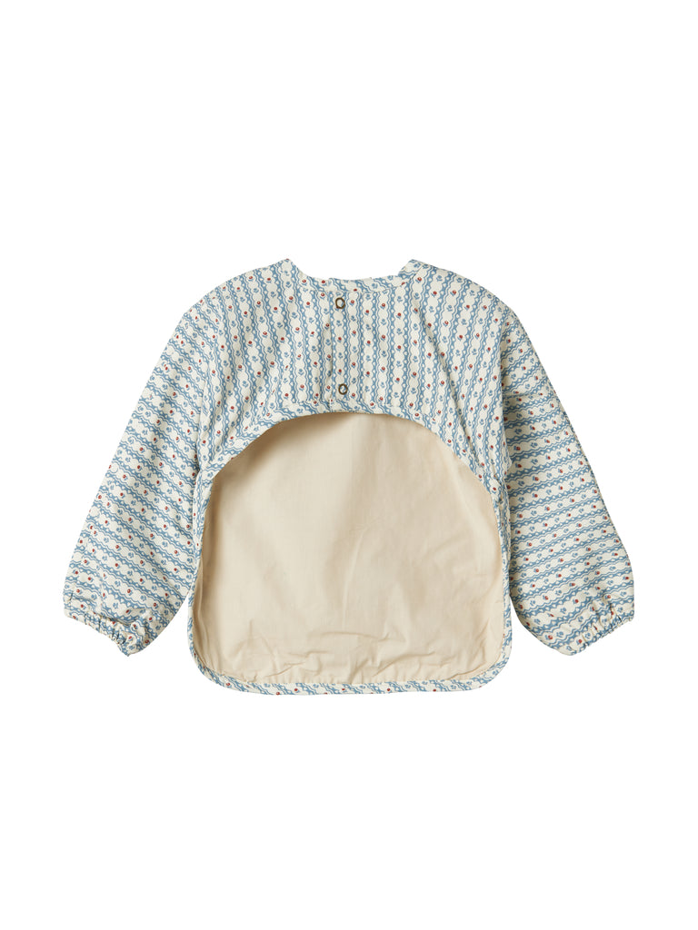 Lätzchen mit langen Ärmeln – Apron LS – Baumwolle – Floral Stripe – MarMar Copenhagen