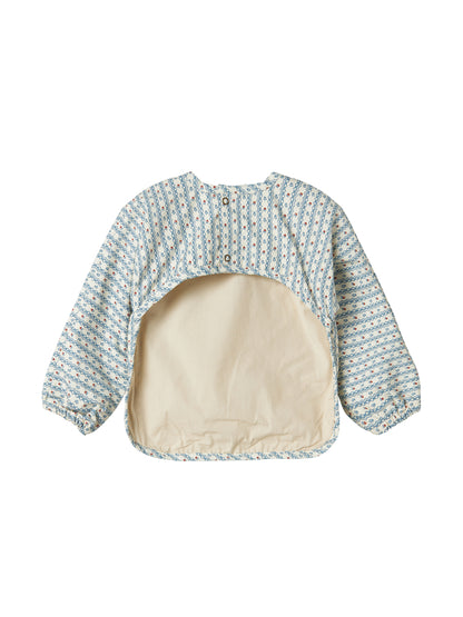 MarMar Copenhagen - Apron LS - Long Sleeve Bib - Deep Lake Check