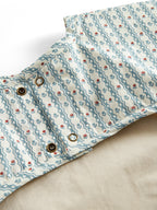 Lätzchen mit langen Ärmeln – Apron LS – Baumwolle – Floral Stripe – MarMar Copenhagen