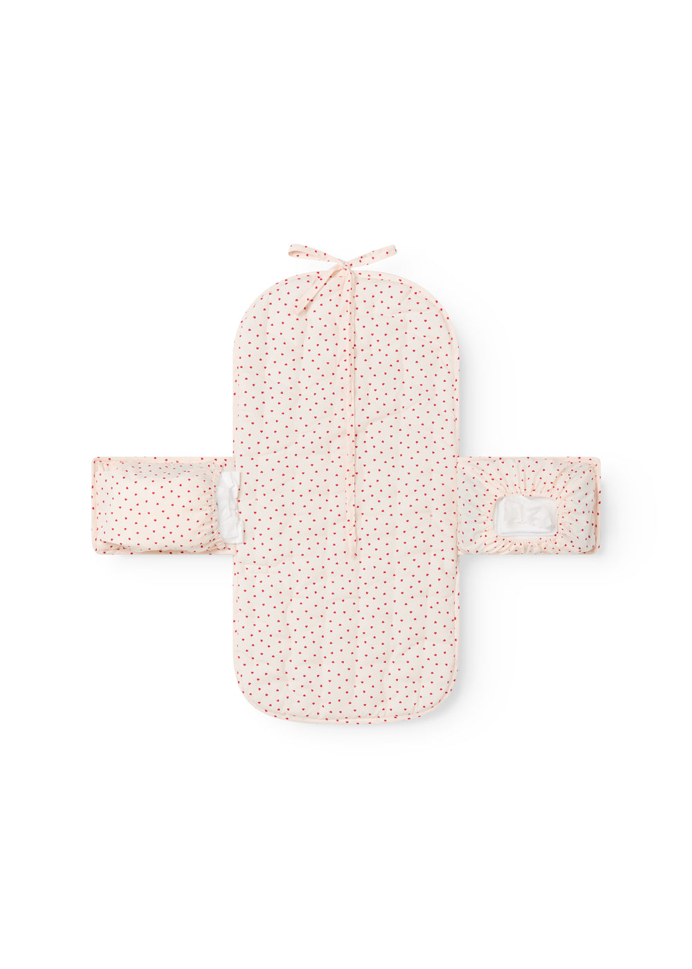 Verschoningsmat - Biologisch katoen - Happy Hearts - MarMar Copenhagen - productfoto - afbeelding 4