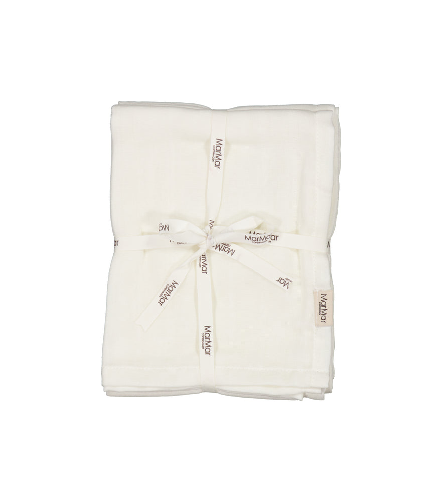 Hydrophilic cloths Ada - 65x65cm - 2 pack - Organic cotton muslin - MarMar Copenhagen