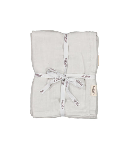 Hydrophilic cloths Ada - 65x65cm - 2 pack - Organic cotton muslin - MarMar Copenhagen