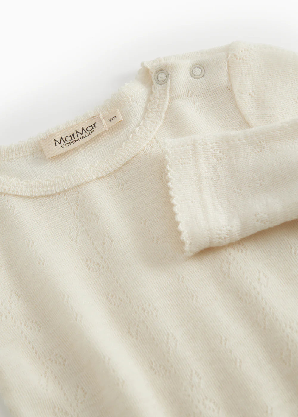 Romper Pointelle - 100% merinowol - Benedikte - MarMar Copenhagen