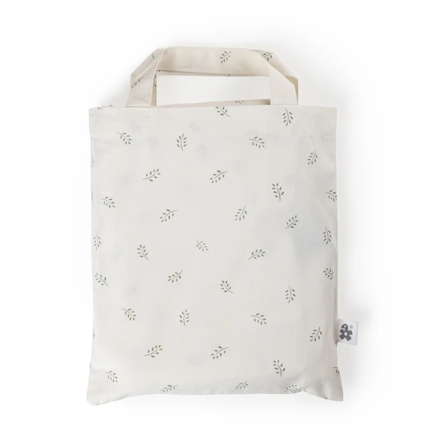 Dekbedovertrek Baby - 100x70 & 40x45 - Biologisch Katoen - Sephora Leaves - HUSKS - productfoto - afbeelding 4