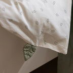 Dekbedovertrek Baby - 100x70 & 40x45 - Biologisch Katoen - Sephora Leaves - HUSKS - productfoto - afbeelding 3