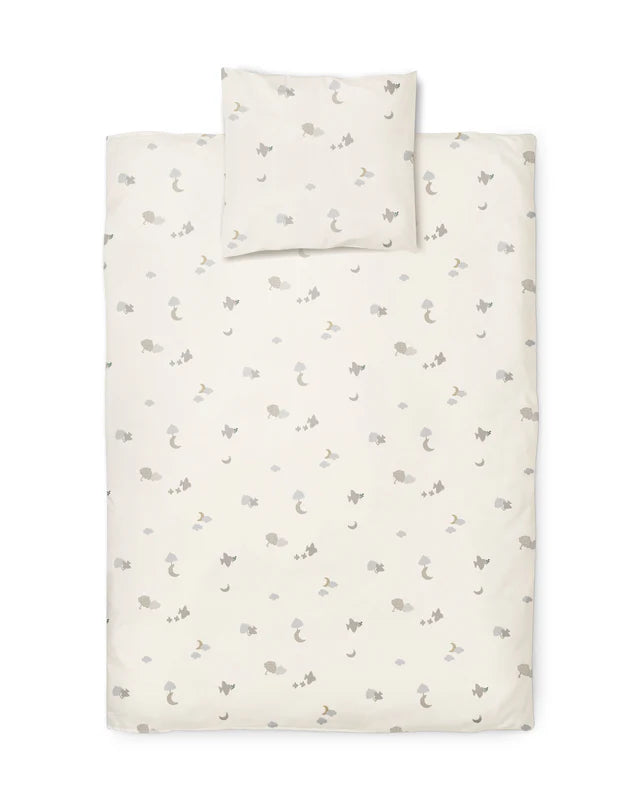 Junior Dekbed set - Over The Moon - 100% biologisch katoen - 100x140 cm - Moonboon - productfoto