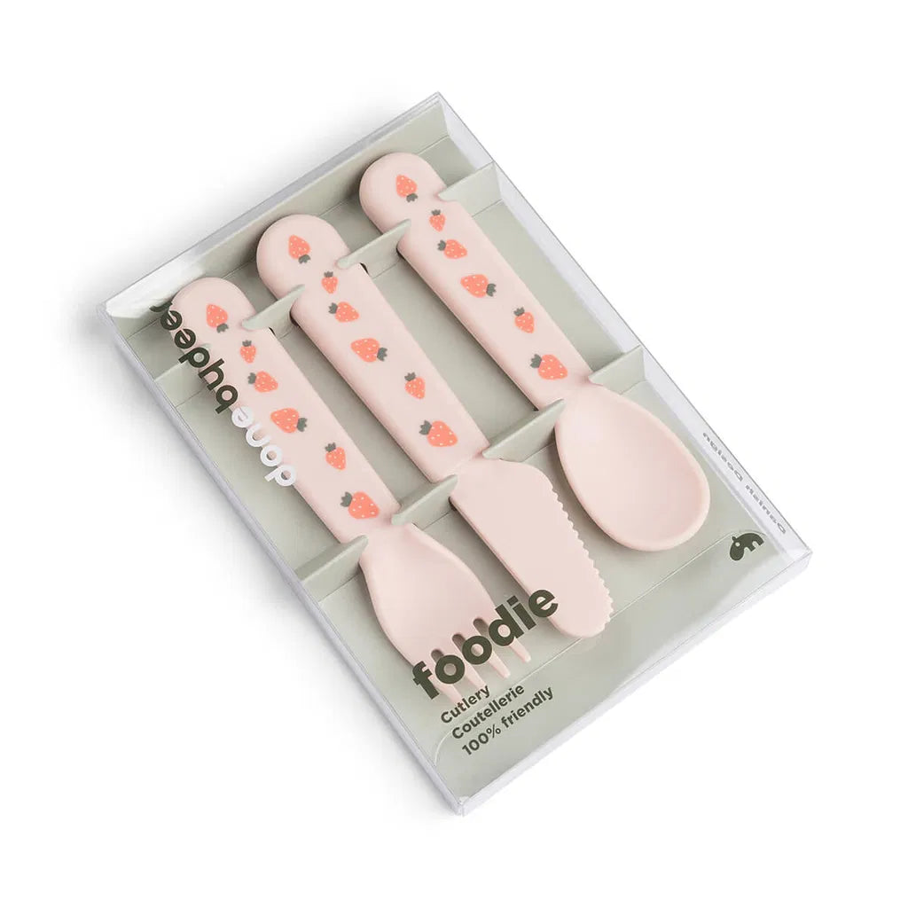 Bestekset - Foodie cutlery set - Tiny farm - Powder - Done by Deer - verpakking - afbeelding 2