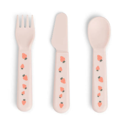 Cutlery set - Foodie cutlery set - Tiny farm - Powder - Done by Deer