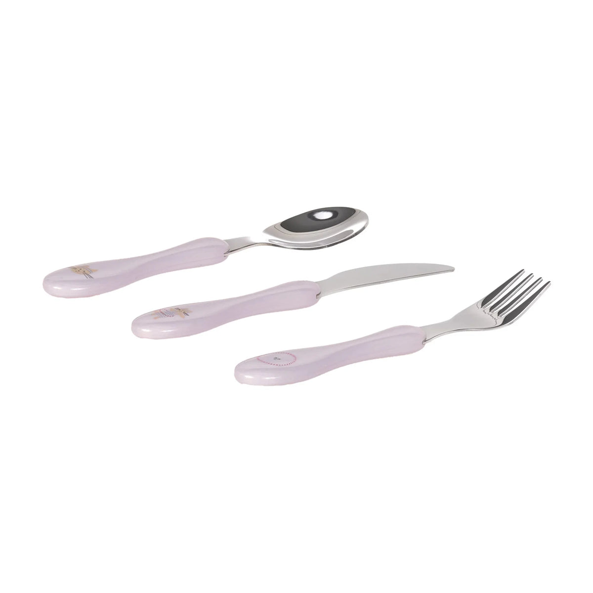 Kinderbestek 3-delige Set – Tiny Team Cat – LÄSSIG