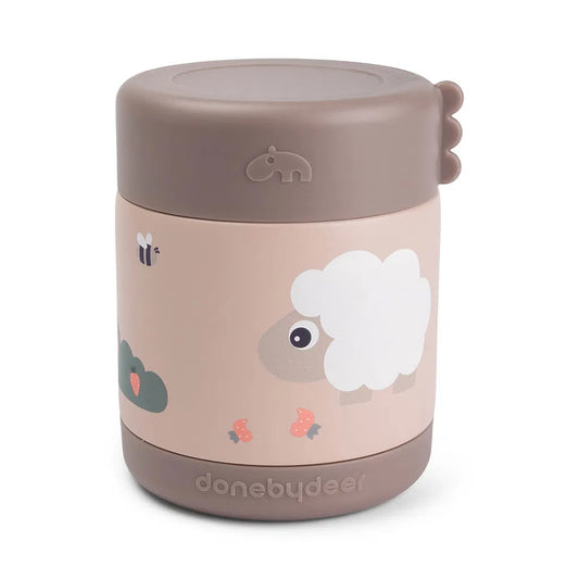 Thermo-Essensbehälter - Insulated food jar - Tiny farm - Powder - 300 ml - Done by Deer