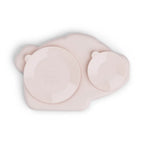 Siliconen Stick&Stay bord - Zuignap bord Pigee - Powder - Done by Deer