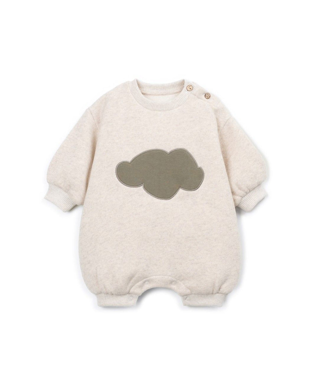 Fleece-Overall mit Wolke – Baggy Fit – Baumwollmix – Sketches – Play Up
