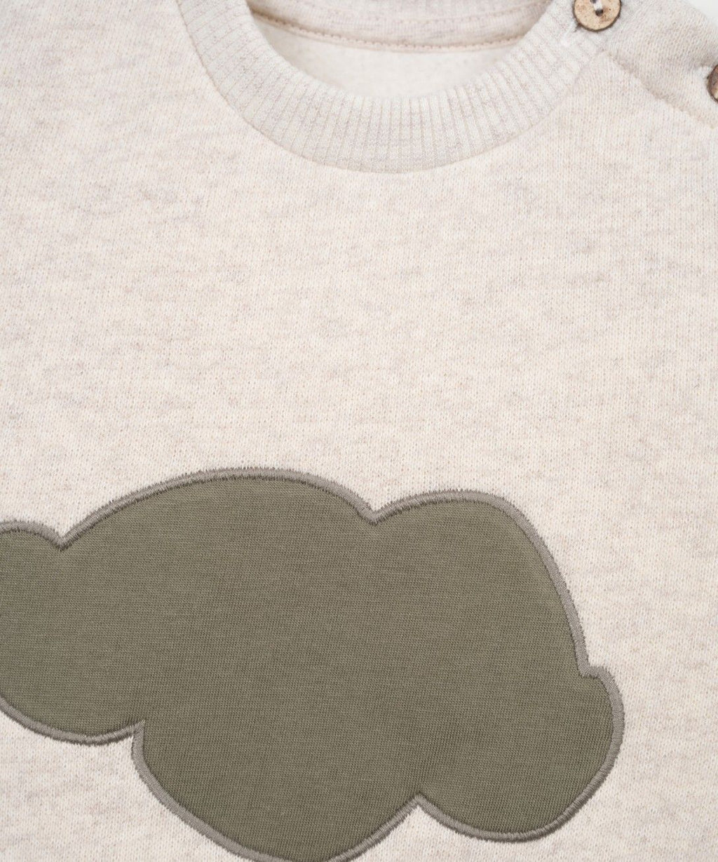 Fleece-Overall mit Wolke – Baggy Fit – Baumwollmix – Sketches – Play Up