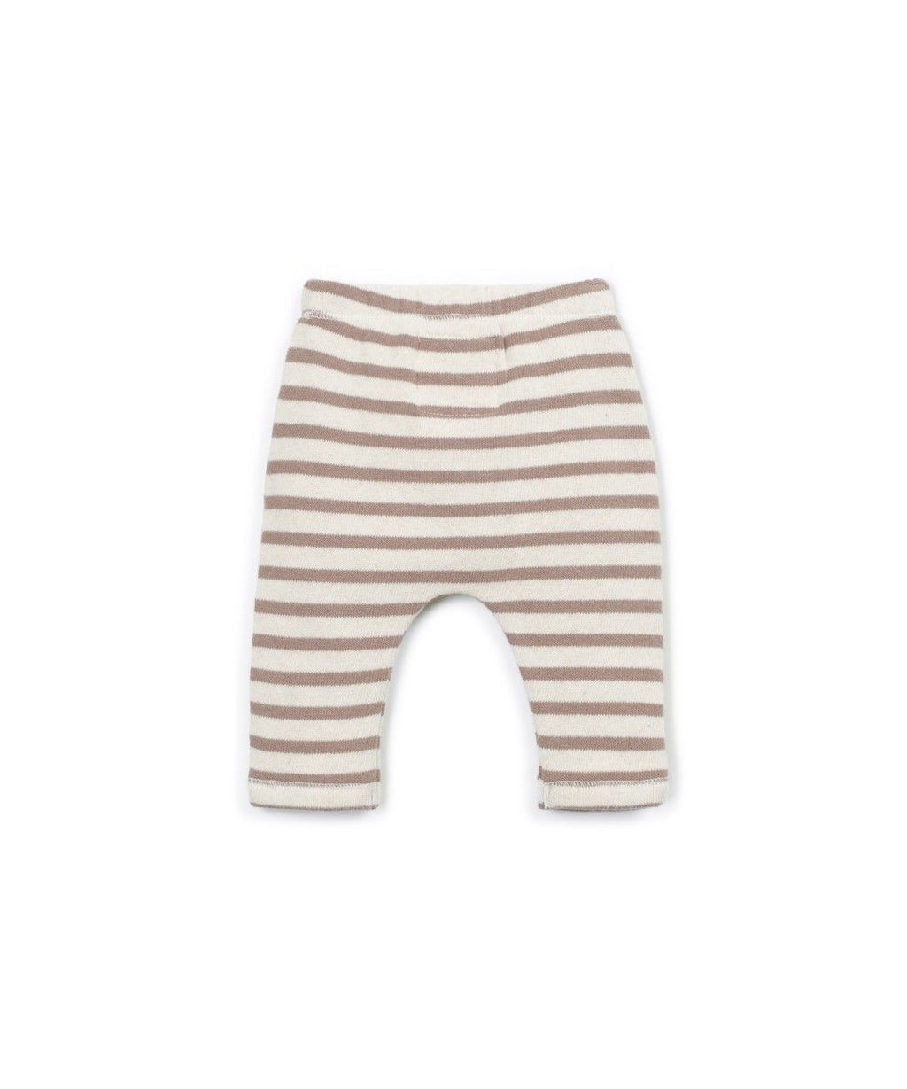 Gestreifte Jersey-Leggings - Baumwollmix - Drawing - Play Up