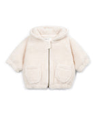 Teddy baby jacket - Organic cotton - Sketches - Play Up