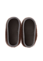 Wollene Kinderhausschuhe - Cloudlet Junior Choco Martini – 100% Wolle – Alwero x Salty Stitch