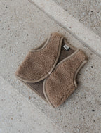 Babyweste Lulu Light Tan – 100% Wolle – Alwero