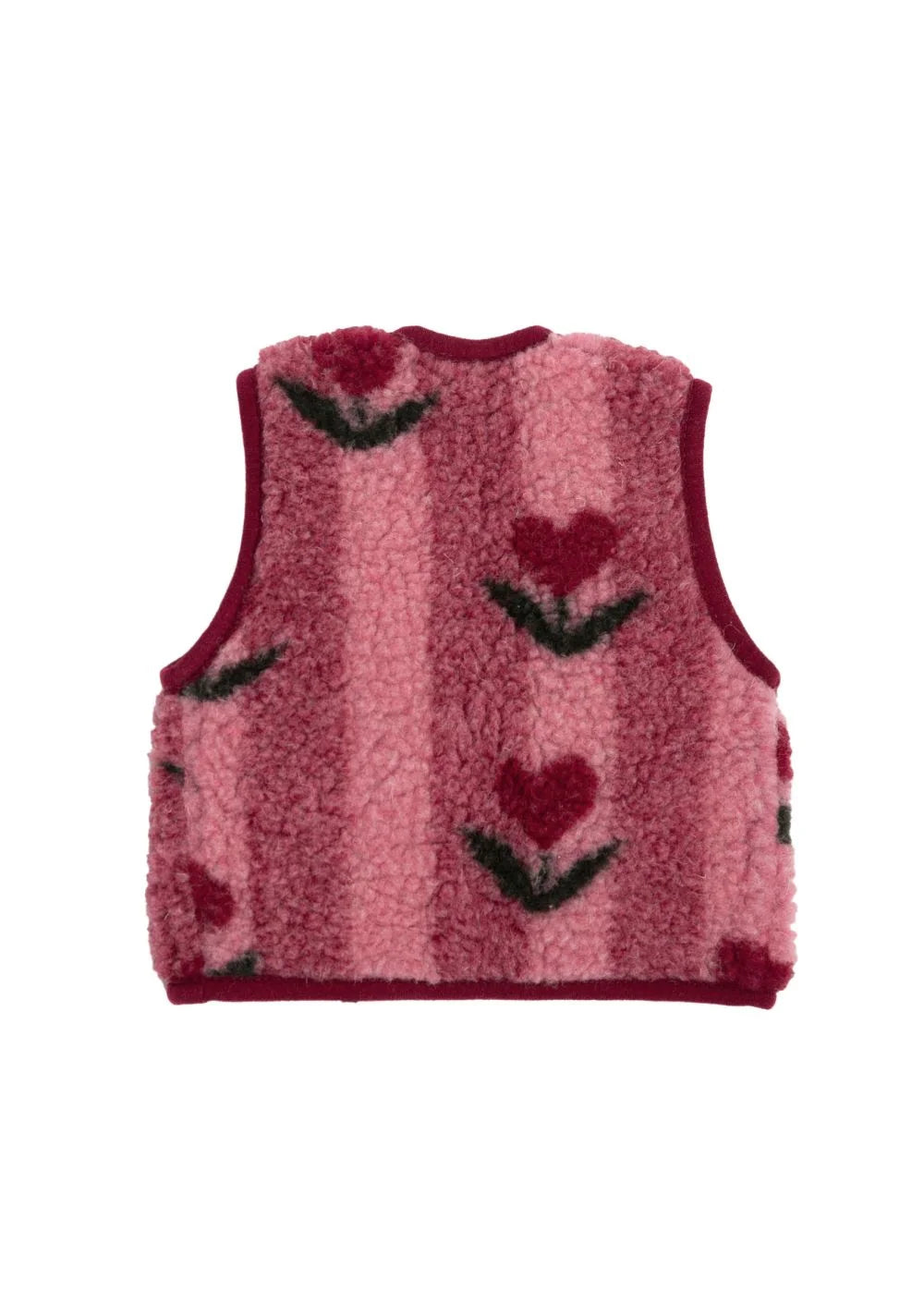 Babyvest Lulu Light – Cherry pattern – 100% wol – Alwero