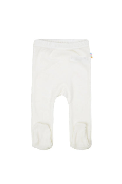 Baby pants with feet - 100% merino wool - Joha