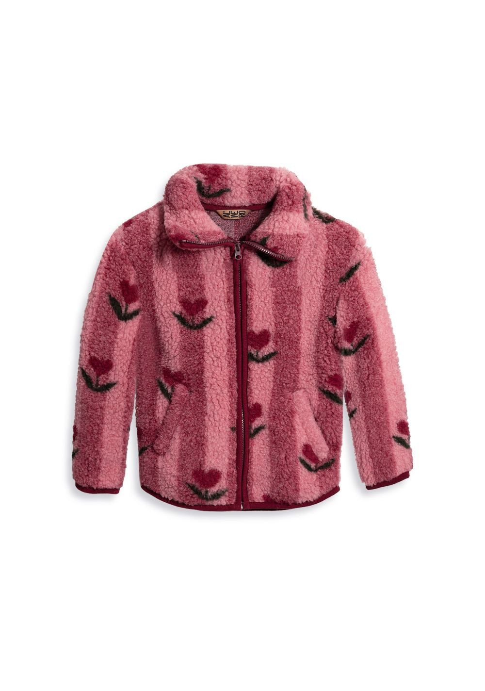 Wool jacket - Belins UL Junior Cherry Pattern – 100% wool – Alwero