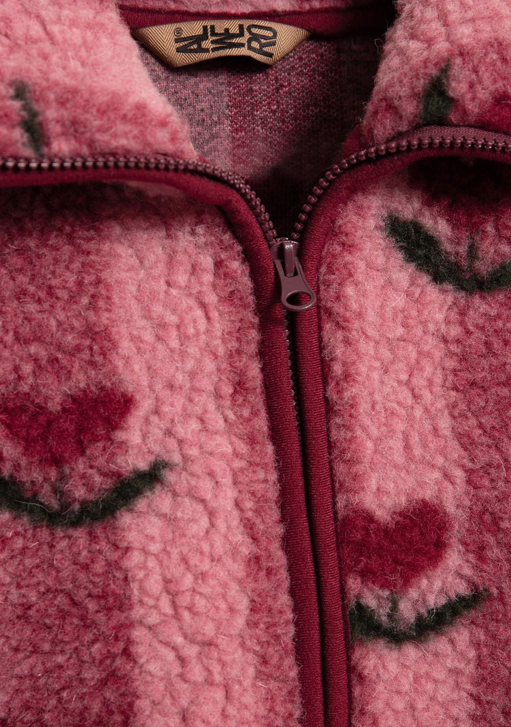 Wool jacket - Belins UL Junior Cherry Pattern – 100% wool – Alwero